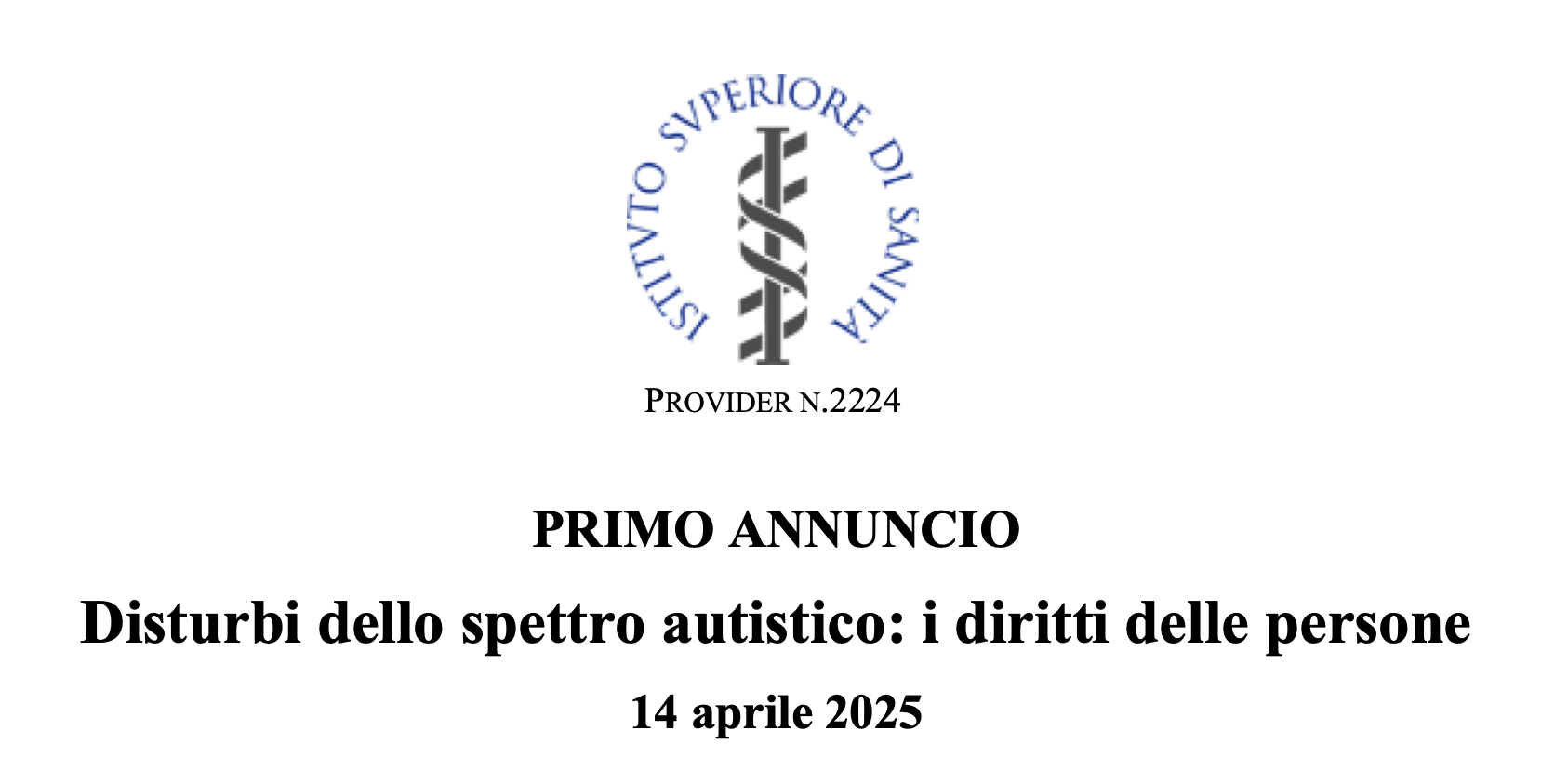 Disturbi dello spettro autistico: i diritti delle persone
